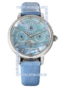 Vacheron Constantin Traditionelle Perpetual Calendar Ultra-Thin White Gold Plating