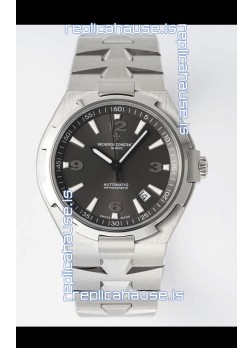 Vacheron Constantin Overseas 1:1 Mirror Swiss Replica Watch in Grey Dial - Steel Strap