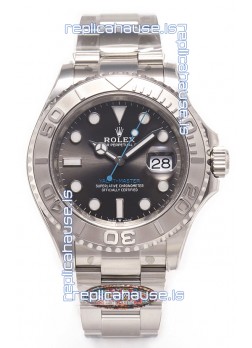 Rolex Super Clone Yachtmaster 126622 40mm Grey Dial - 1:1 Swiss Replica Watch 40MM in 904L Steel Casing