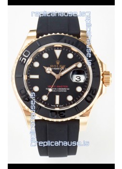 Rolex Yachtmaster Super Clone 126655 Rose Gold 42MM Cal.3235 Swiss 1:1 Swiss Replica