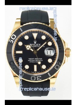 Rolex Yachtmaster Super Clone 226658 Yellow Gold 42MM Cal.3235 Swiss 1:1 Swiss Replica