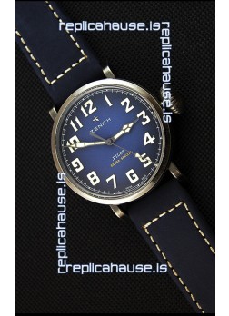 Zenith Pilot Type 20 Extra Special Blue Dial Swiss Replica Watch 40MM