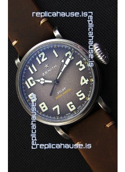 Zenith Pilot Type 20 Extra Special Grey Dial 1:1 Ultimate Mirror Replica Watch 45MM