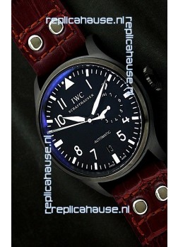 IWC Der Flieger Automatic Swiss Replica Watch in Blue Dial
