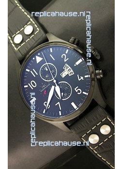 IWC Big Pilot Complications Japanese Replica PVD Watch