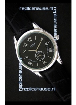 Mont Blanc Star Chrono Watch in Black Dial