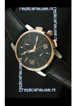 Mont Blanc Automatic Chronograph Japanese Replica Watch Black Dial