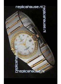 Omega Constellation Quartz in Steel Casing