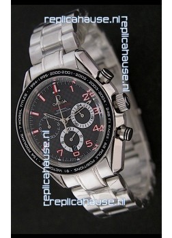 Omega SpeedMaster Quartz in Black Dial
