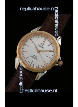 Omega Deville Escapement Mechanical Rose Golden Watch