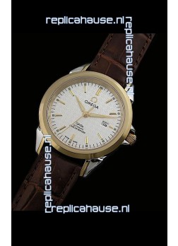 Omega Deville Escapement Mechanical Watch in White Dial