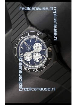 Omega Double Eagle Chronograph PVD Black Watch