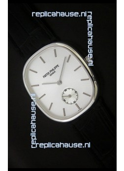 Patek Philippe Mens Golden Elipse Japanese Watch in Steel