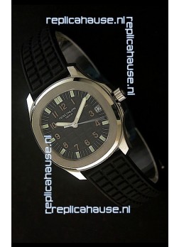 Patek Philippe Aquanaut Swiss Watch in Black Dial
