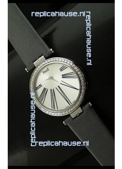 Piaget Altiplano Duo Dual Swiss Diamonds Bezel Watch