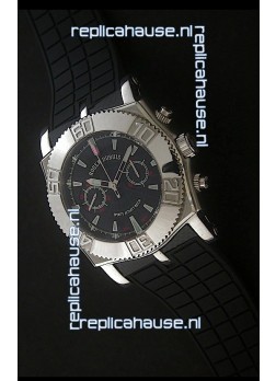 Roger Dubuis Lemania Easy Diver Swiss Watch in Black Dial