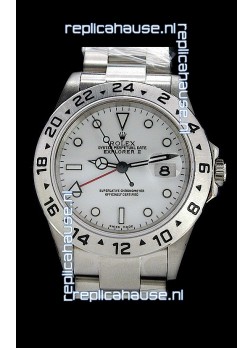 Rolex Explorer II Japanese Replica Automatic Watch in White