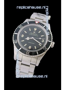 Rolex Submariner Vintage Swiss Replica Watch in Black Dial