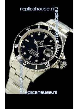 Rolex Submariner Oyster Perpetual Japanese Replica Watch in Black