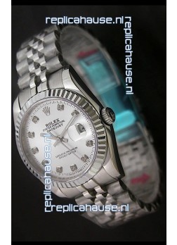 Rolex Datejust Oyster Perpetual Superlative ChronoMeter Japanese Replica Watch in Diamond Markers