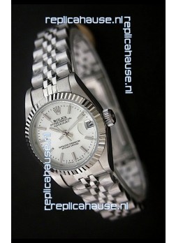Rolex Datejust Oyster Perpetual Superlative ChronoMeter Japanese Watch in White Dial