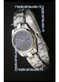 Rolex Datejust Oyster Perpetual Superlative ChronoMeter Japanese Watch in Blue Dial