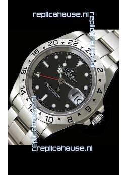 Rolex Explorer II Japanese Replica Automatic Watch in Black Dial