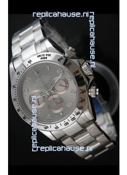 Rolex Daytona Japanese Replica Steel Watch in Arabic Markers 