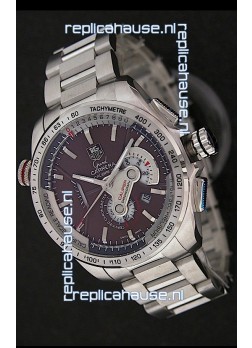 Tag Heuer Grand Carrera Calibre 36  Swiss Chronograph Watch in Brown Dial
