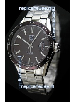 Tag Heuer Carrera Calibre 5 Swiss Replica Watch in Brown Dial