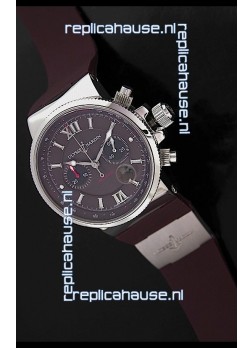 Ulysse Nardin UN No.250 Swiss Automatic Watch in Chocolate Dial