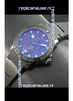 Ulysse Nardin No189 Swiss Watch in Black Dial