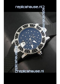 Ulysse Nardin Lady Diver Swiss Automatic Watch in Black Dial