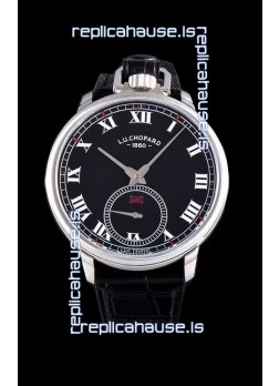 Chopard Louis-Ulysse The Tribute Stainless Steel Black Dial Swiss Watch