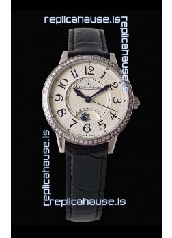 Jaeger-LeCoultre Rendez-Vous Steel Night & Day Medium 1:1 Mirror Swiss Watch 