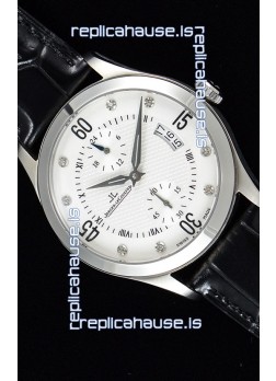 Jaeger LeCoultre Master Control Stainless Steel Swiss Replica Watch 