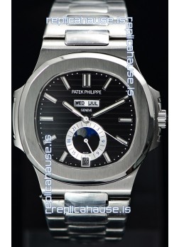 Patek Philippe Nautilus 5726A 1:1 Mirror Swiss Watch Black Dial