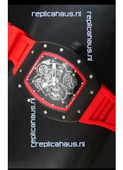 Richard Mille RM055 Bubba Watson Swiss Replica Watch in Black