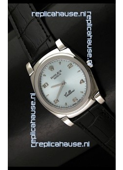 Rolex Cellini Japanese Replica Watch in Silver Dial
