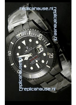 Rolex Pro Hunter Submariner Swiss Replica PVD Watch in Carbon Dial