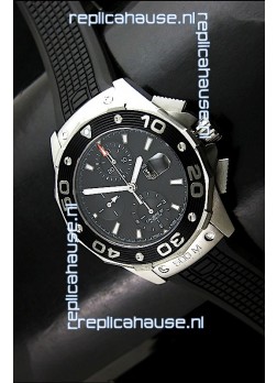 Tag Heuer Aquaracer Calibre 16 Swiss Watch in Black Dial