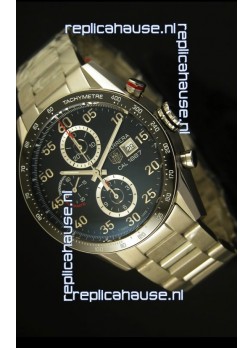 Tag Heuer Carrera Calibre 1887 Black Dial Watch - 1:1 Mirror Replica 