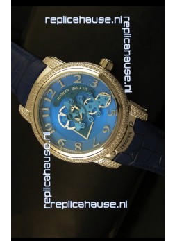 Ulysse Nardin Dual Escapement Japanese Watch in Blue Dial