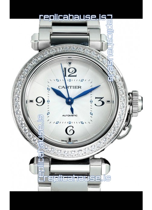 Cartier Replica Ladies Watches Tank Santos Pasha Ladies Replicas