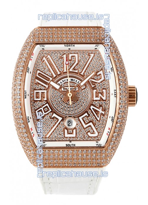 Franck Muller Swiss Casablanca Long Island Crazy Hours Watch